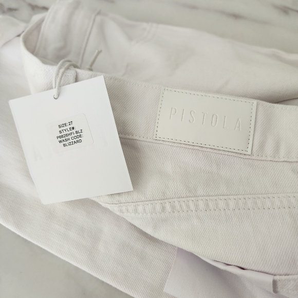 PISTOLA Presley High Rise Relaxed Roller Jeans Anthropologie NWT - Picture 11 of 11